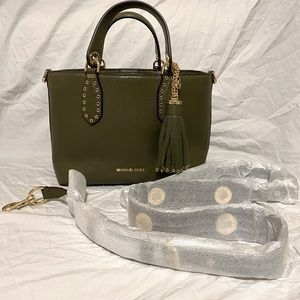 Olive green Michael Kors bag